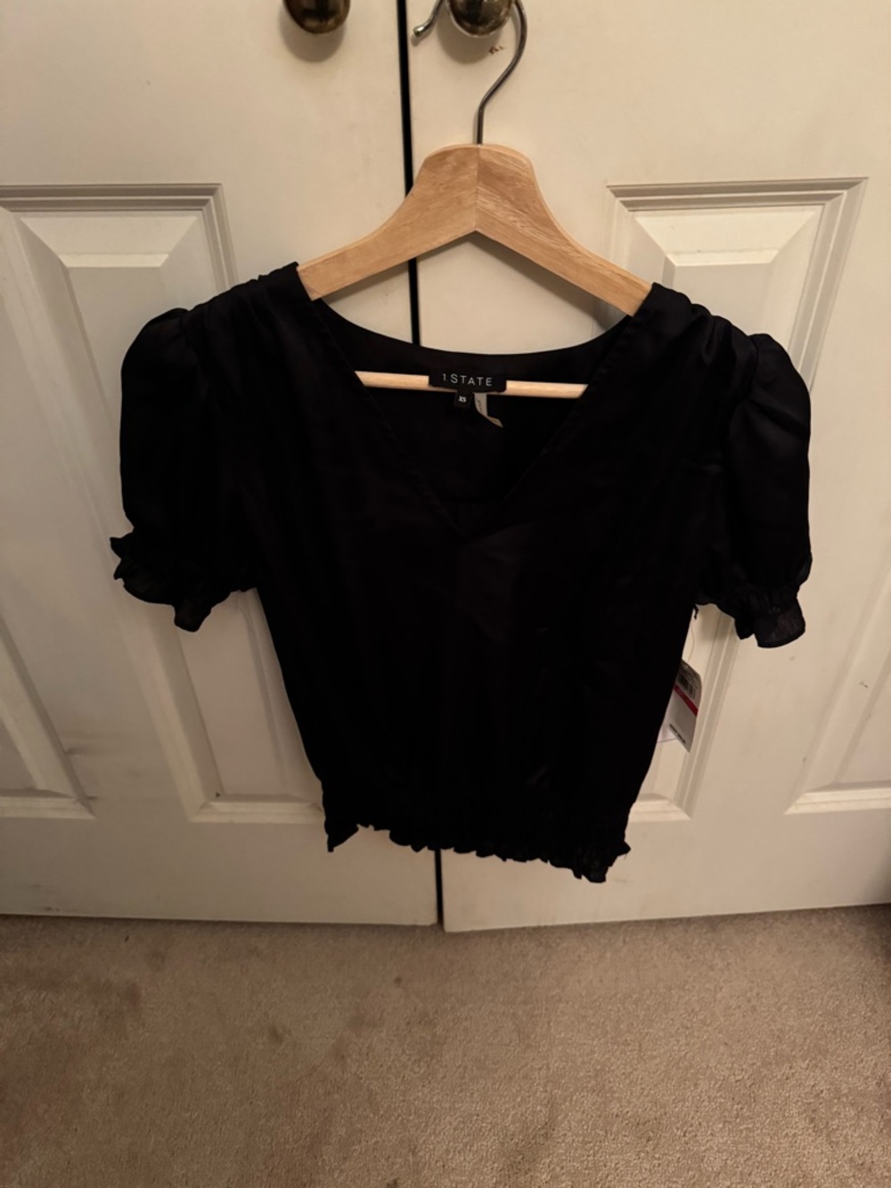 1. State Black blouse